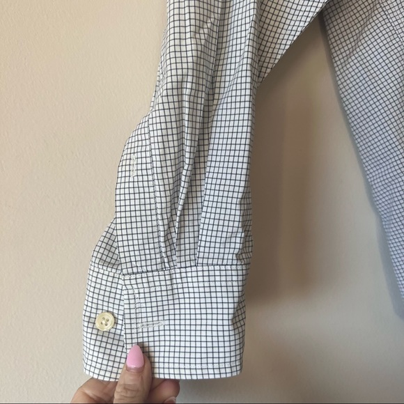 Gant Mens Blue Check Button Down Shirt Size Large Long sleeve - Picture 6 of 7